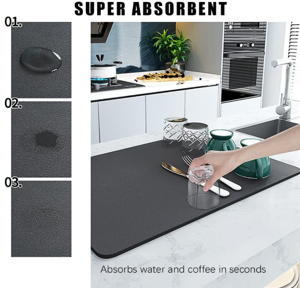 ALFOMBRA ABSORBENTE PARA PLATOS